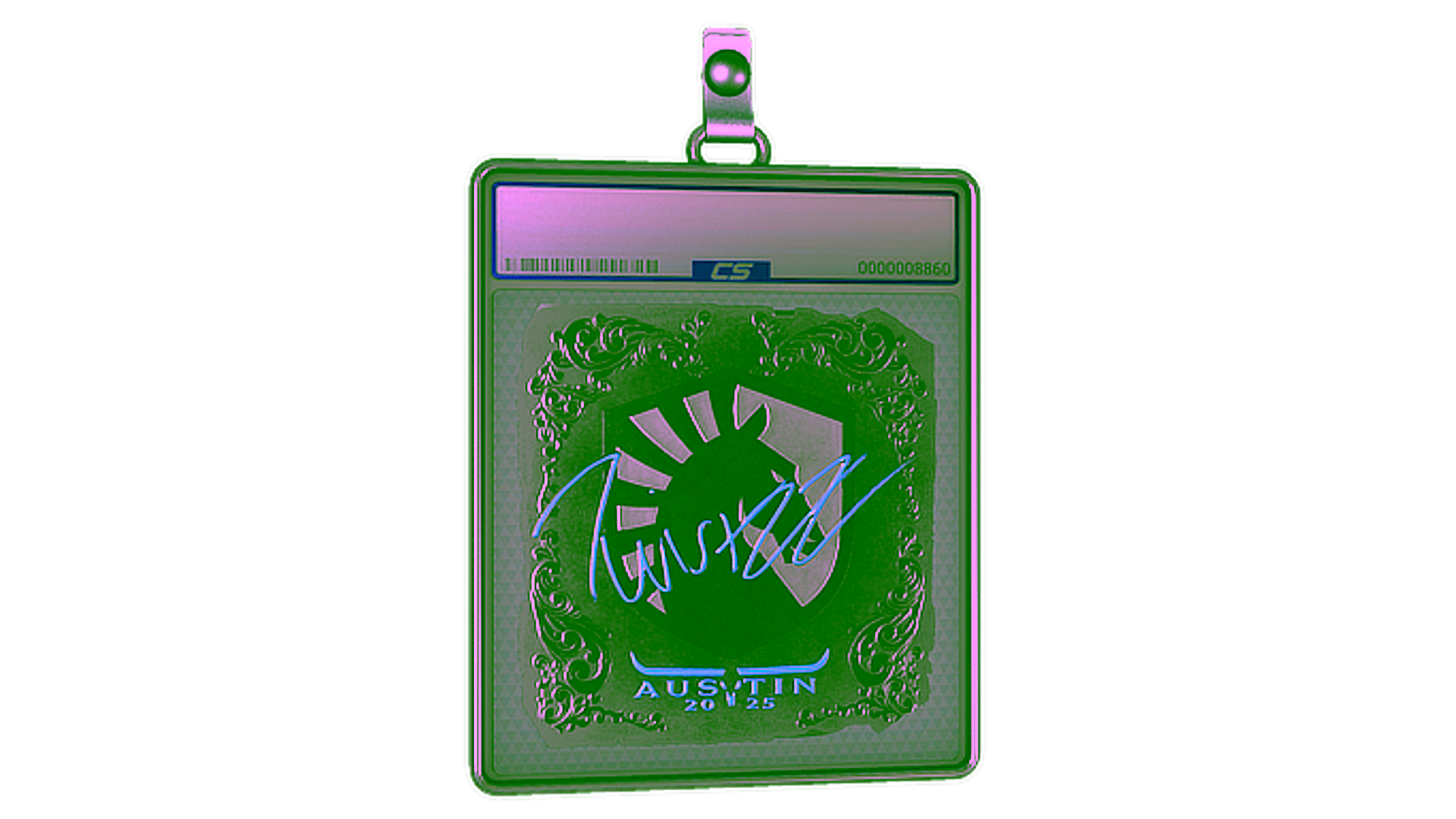 Display for Sticker Slab | Twistzz (Foil) | Austin 2025