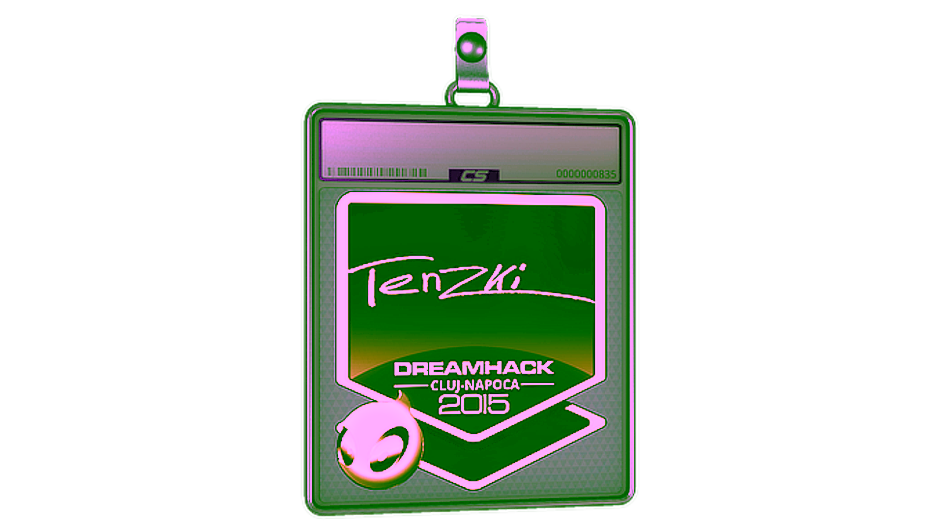 Display for Sticker Slab | tenzki (Gold) | Cluj-Napoca 2015