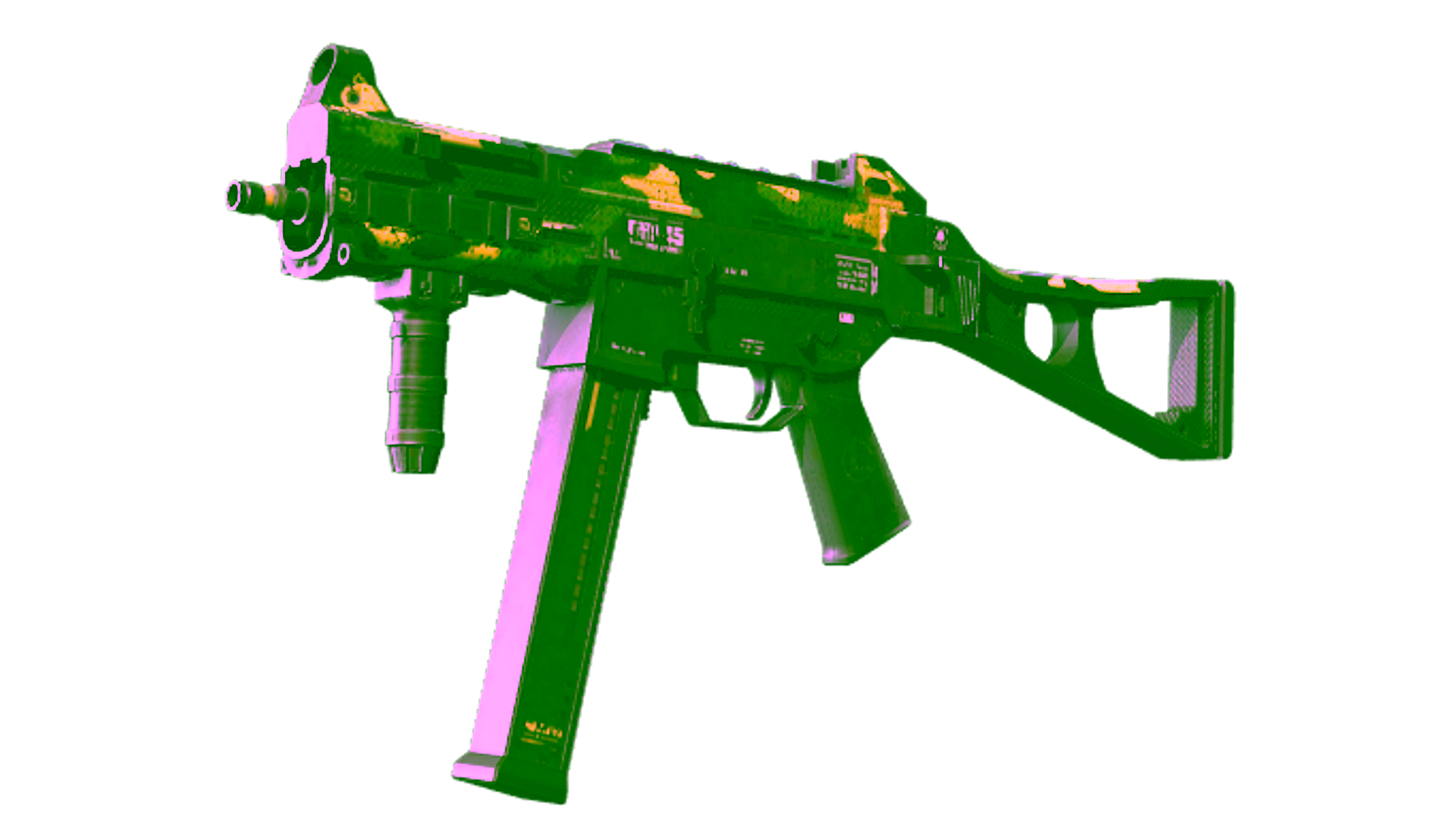 Mostrar para StatTrak™ UMP-45 | Riot (Well-Worn)