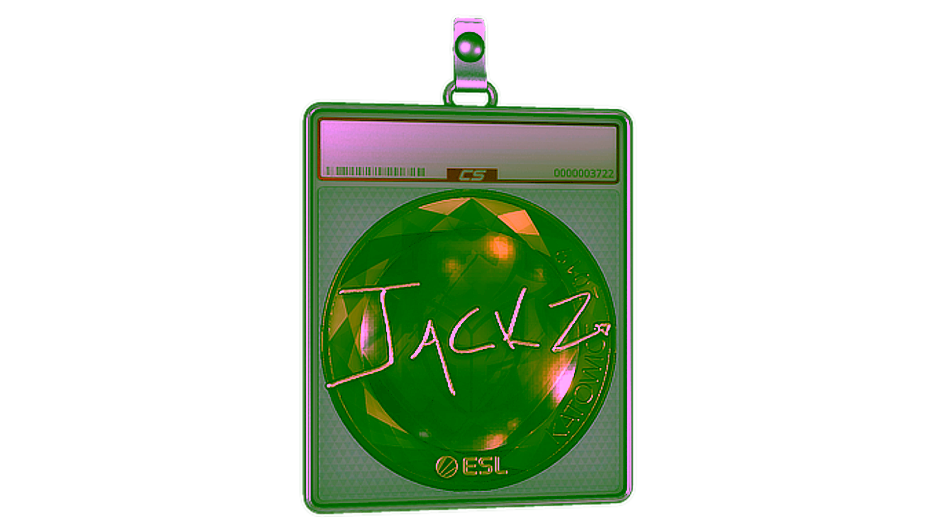 Display for Sticker Slab | JaCkz (Gold) | Katowice 2019