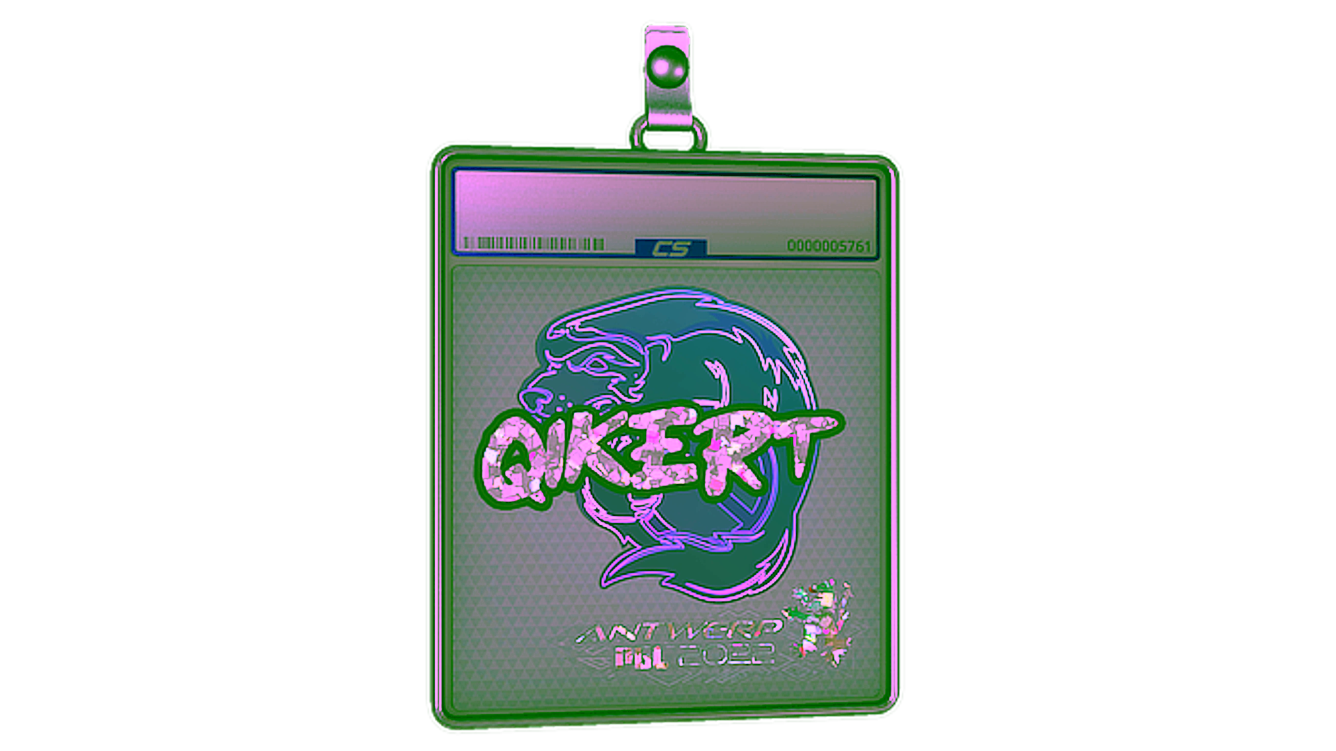 Mostrar para Sticker Slab | qikert (Glitter) | Antwerp 2022