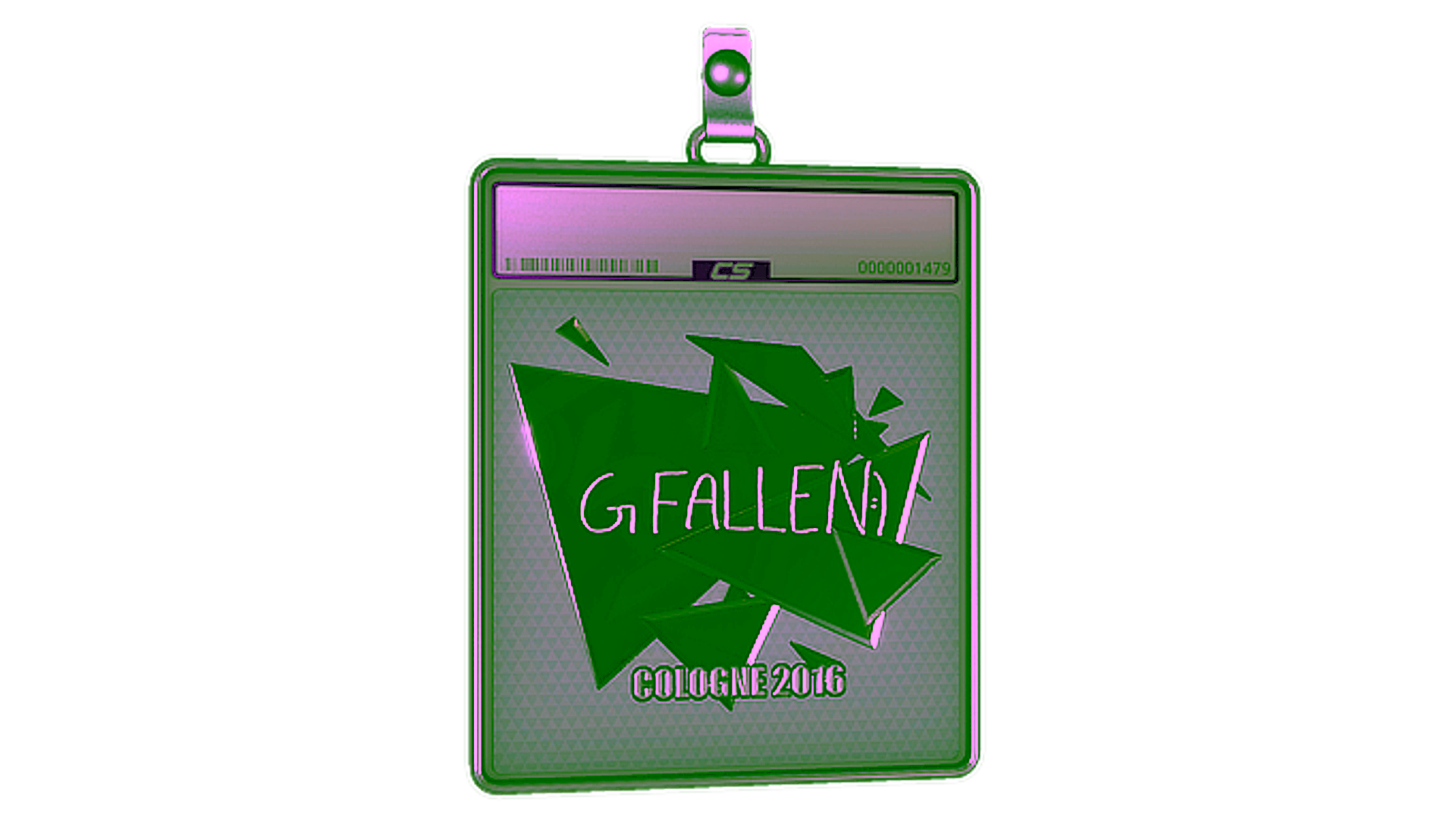 Sticker Slab | FalleN (Foil) | Cologne 2016 için görüntü