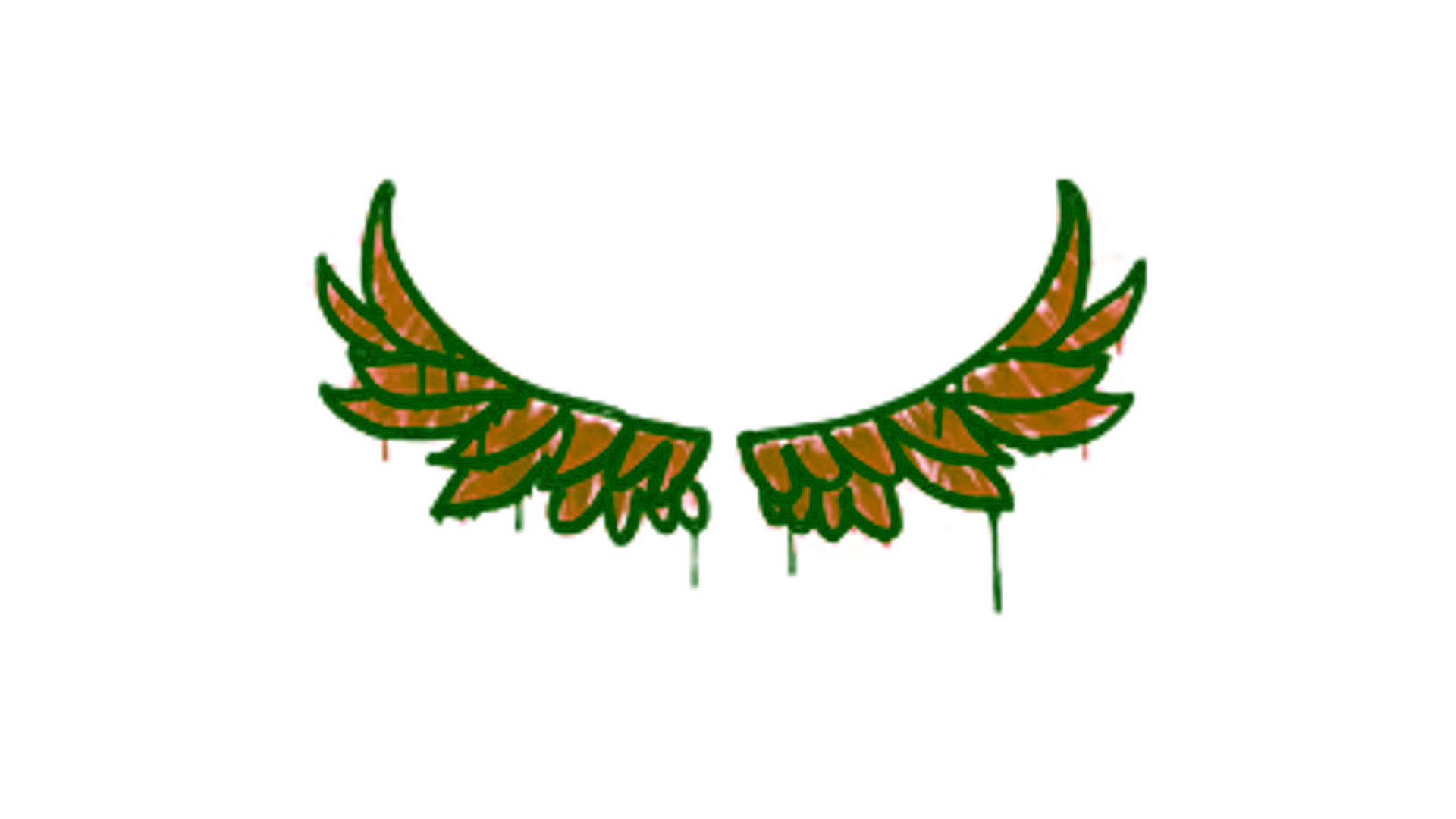 Display for Sealed Graffiti | Take Flight (Tiger Orange)