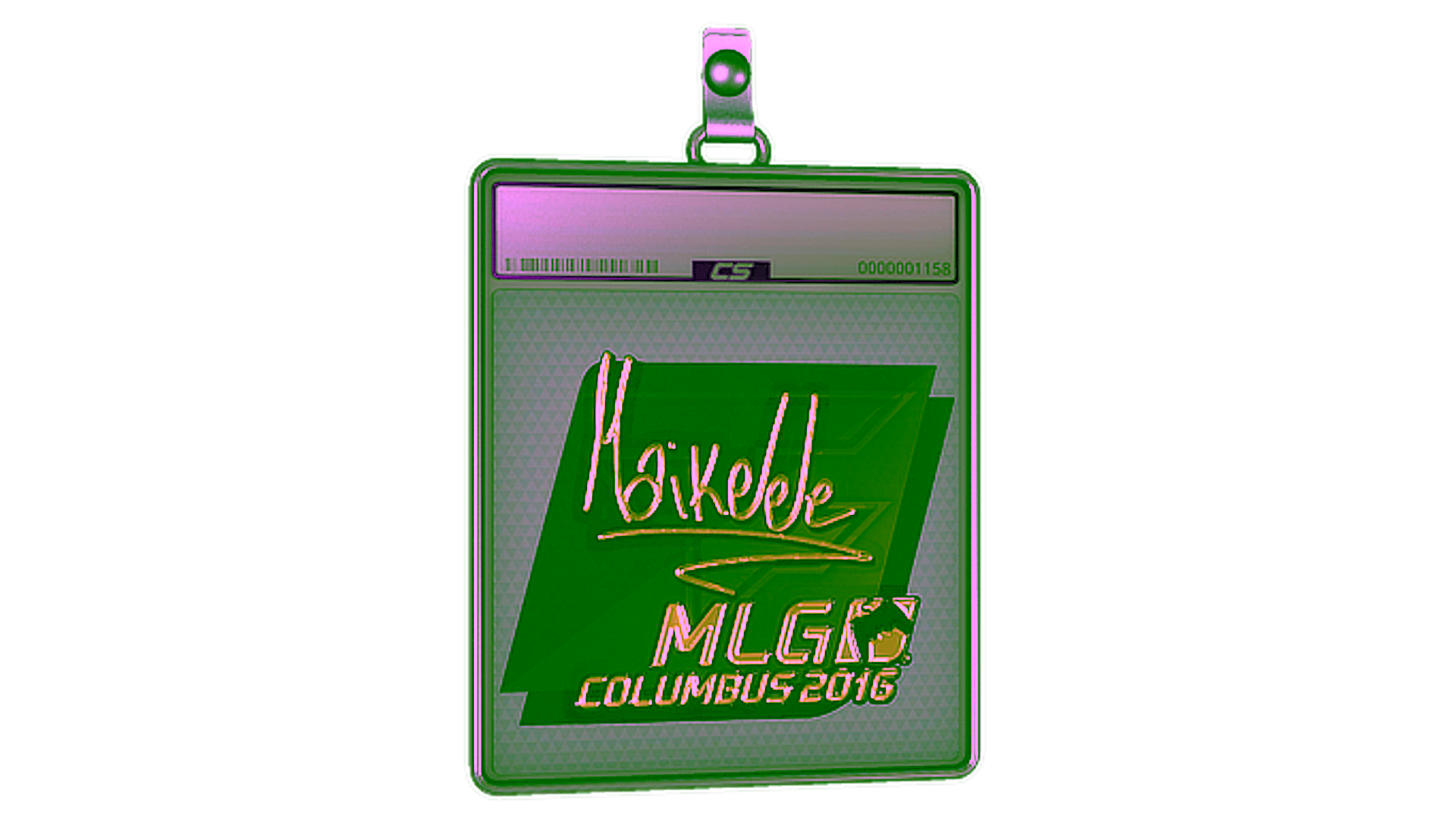 Дисплей для Sticker Slab | Maikelele (Gold) | MLG Columbus 2016