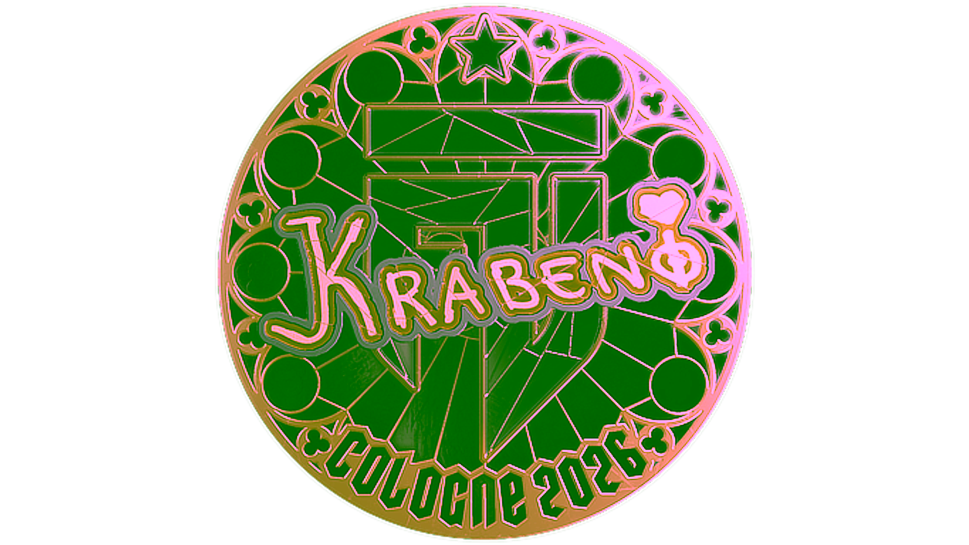 Rodyti Sticker | Krabeni (Gold) | Cologne 2026