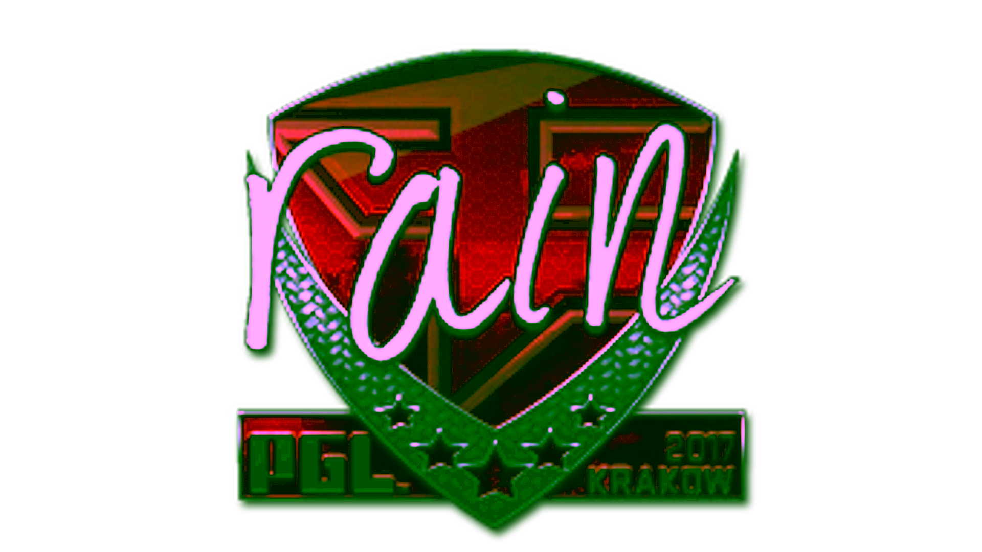 Sticker | rain (Foil) | Krakow 2017 için görüntü