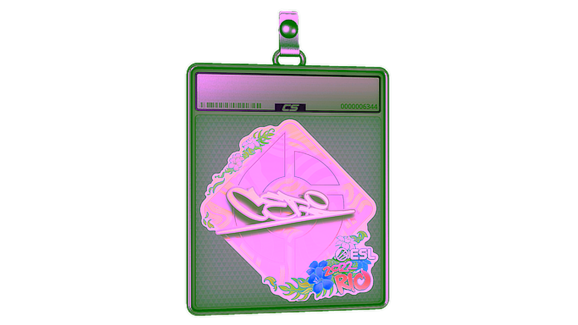 Display for Sticker Slab | CeRq (Holo) | Rio 2022