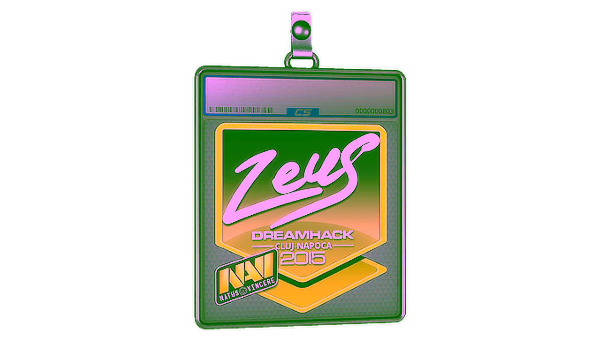 Mostrar para Sticker Slab | Zeus | Cluj-Napoca 2015