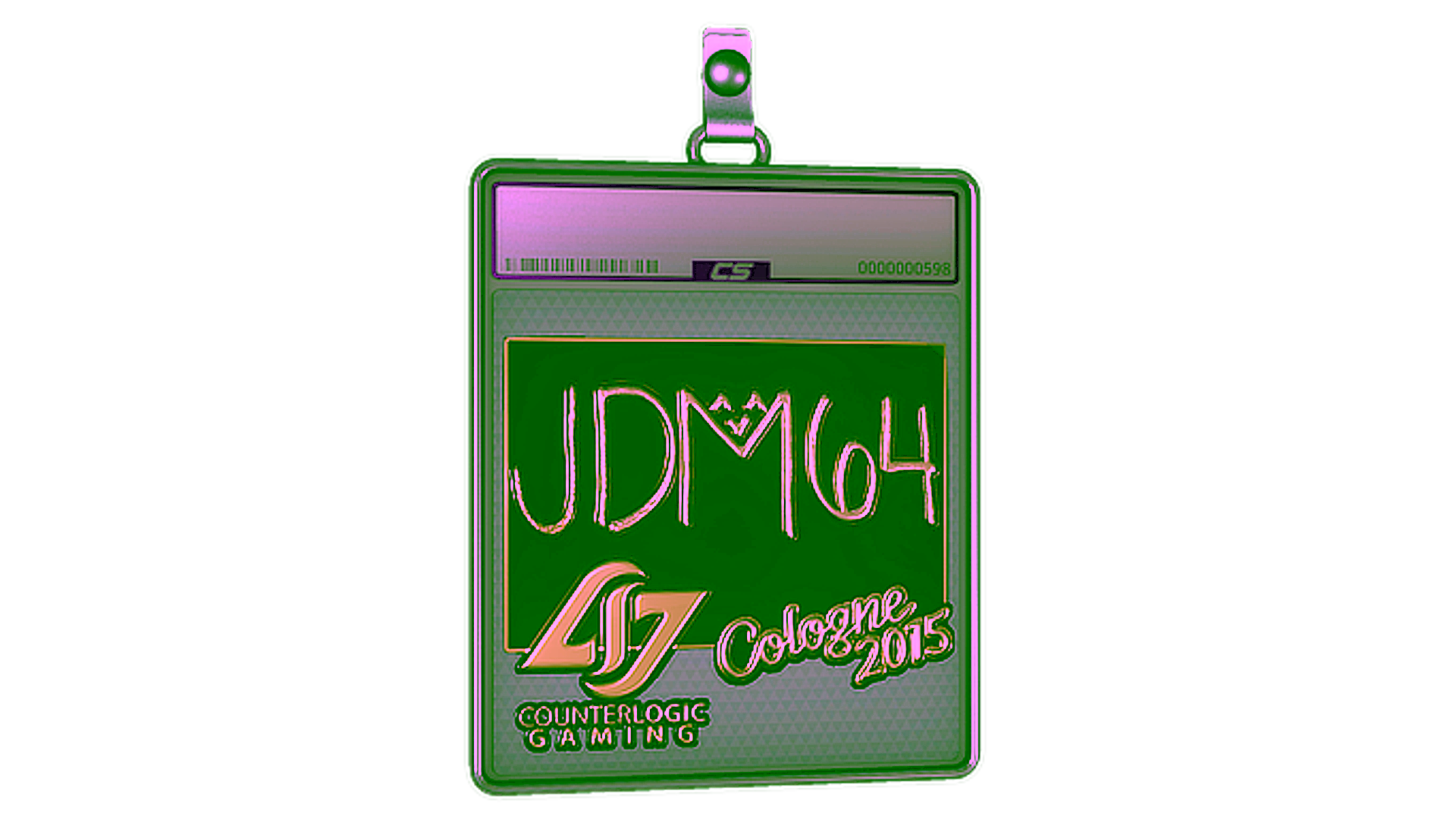 Display for Sticker Slab | jdm64 (Gold) | Cologne 2015