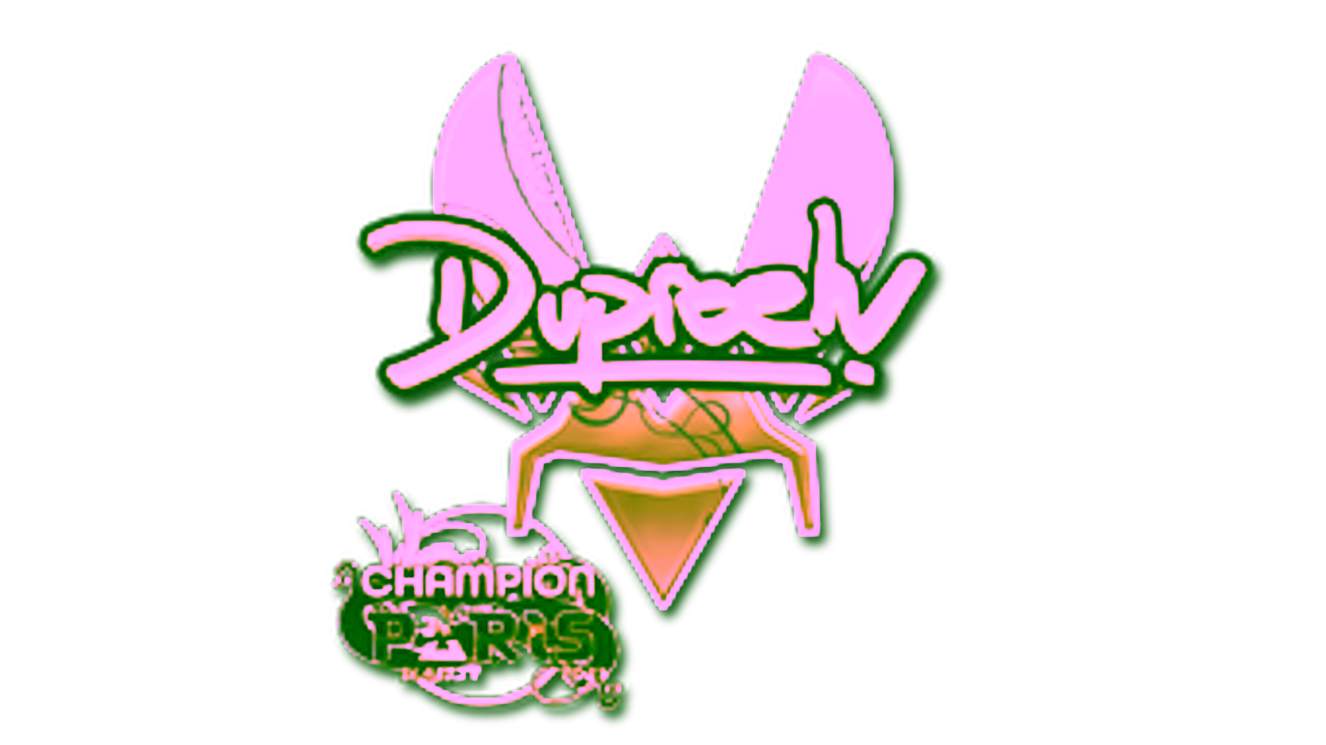 Display for Sticker | dupreeh (Gold, Champion) | Paris 2023