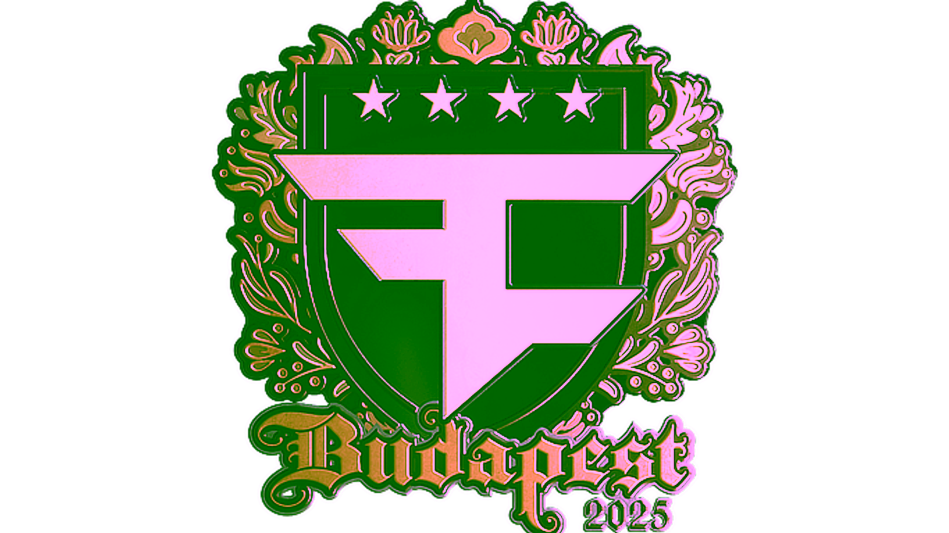 عرض لـ Sticker | FaZe Clan (Gold) | Budapest 2025