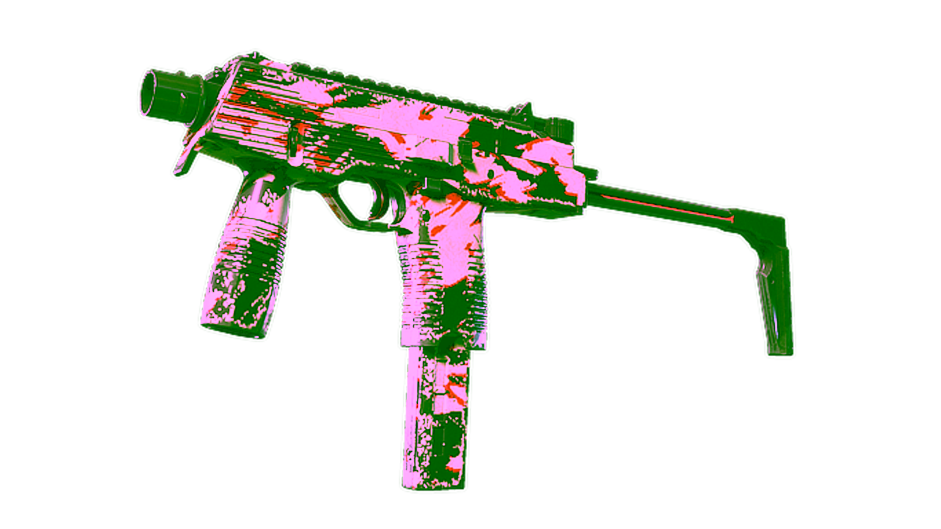 Display for Souvenir MP9 | Shredded (Field-Tested)