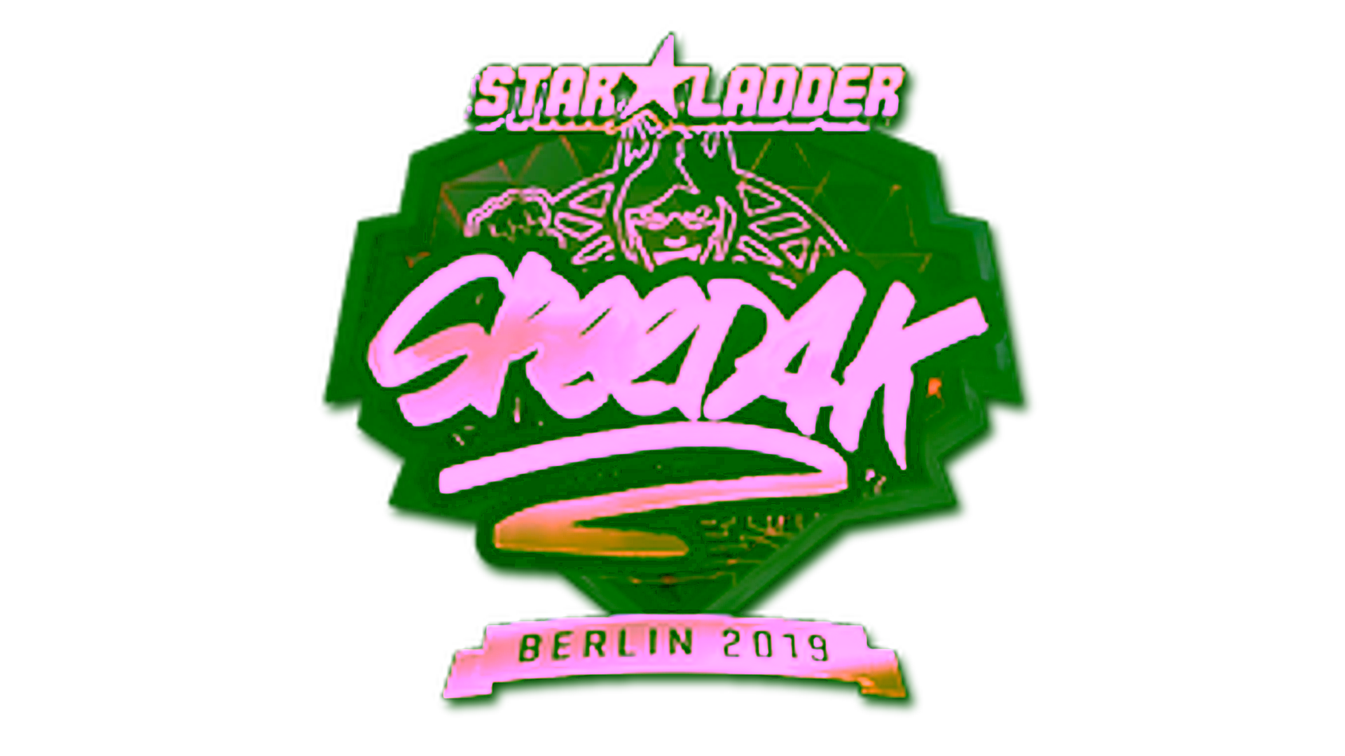 Wyświetl dla Sticker | speed4k (Gold) | Berlin 2019