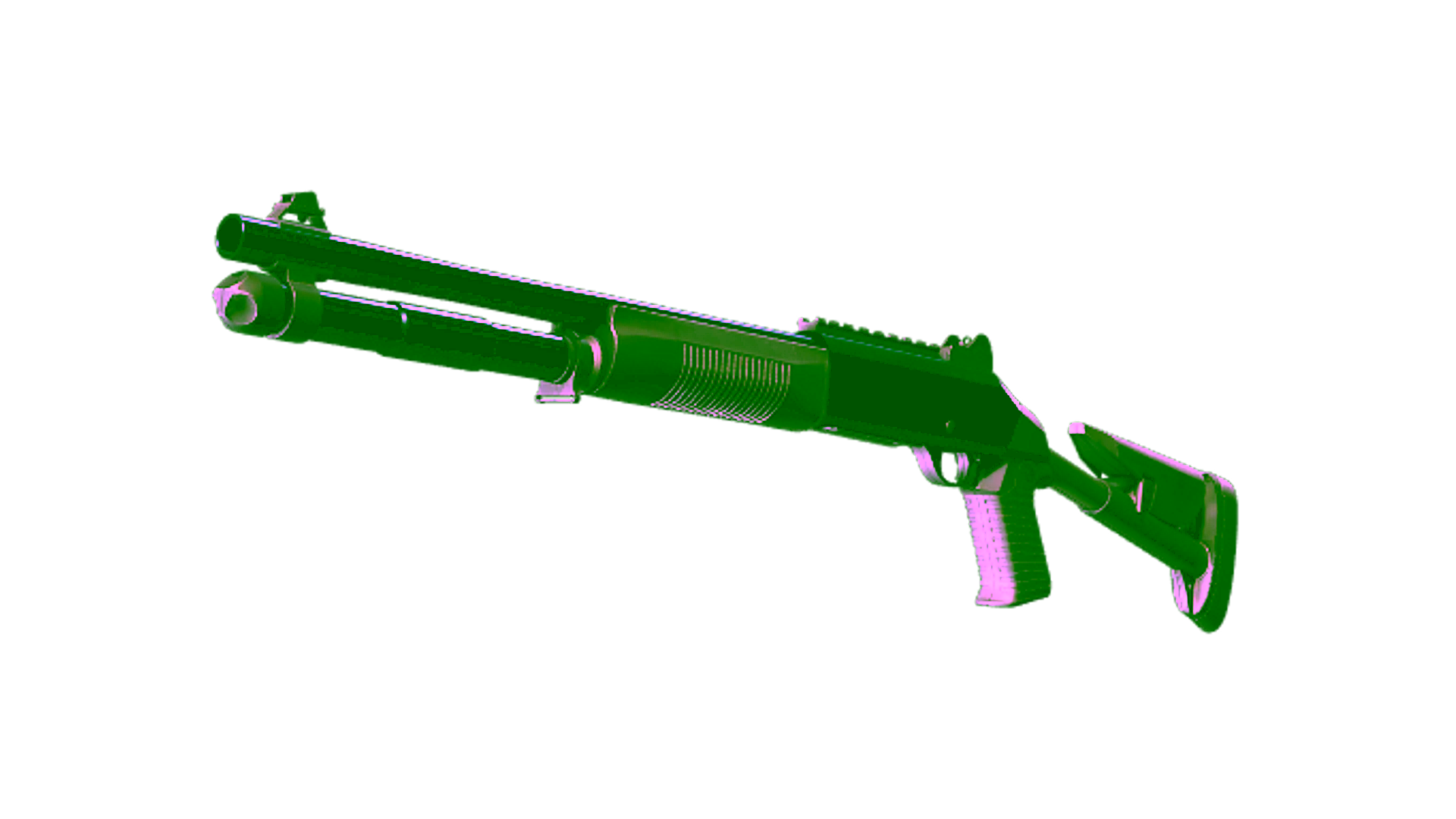 Display for Souvenir XM1014 | Blue Steel (Well-Worn)