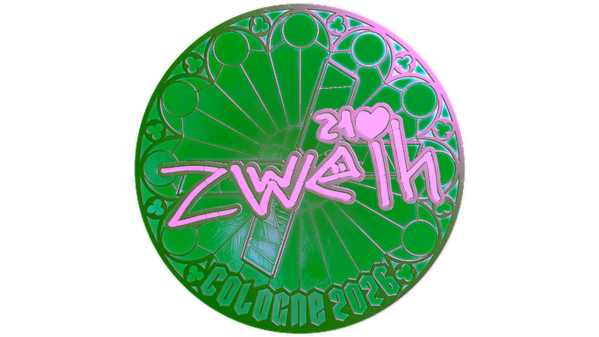 عرض لـ Sticker | zweih (Foil) | Cologne 2026