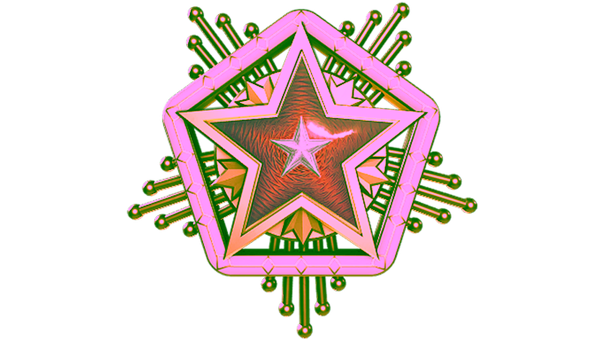 Display for 2024 Service Medal