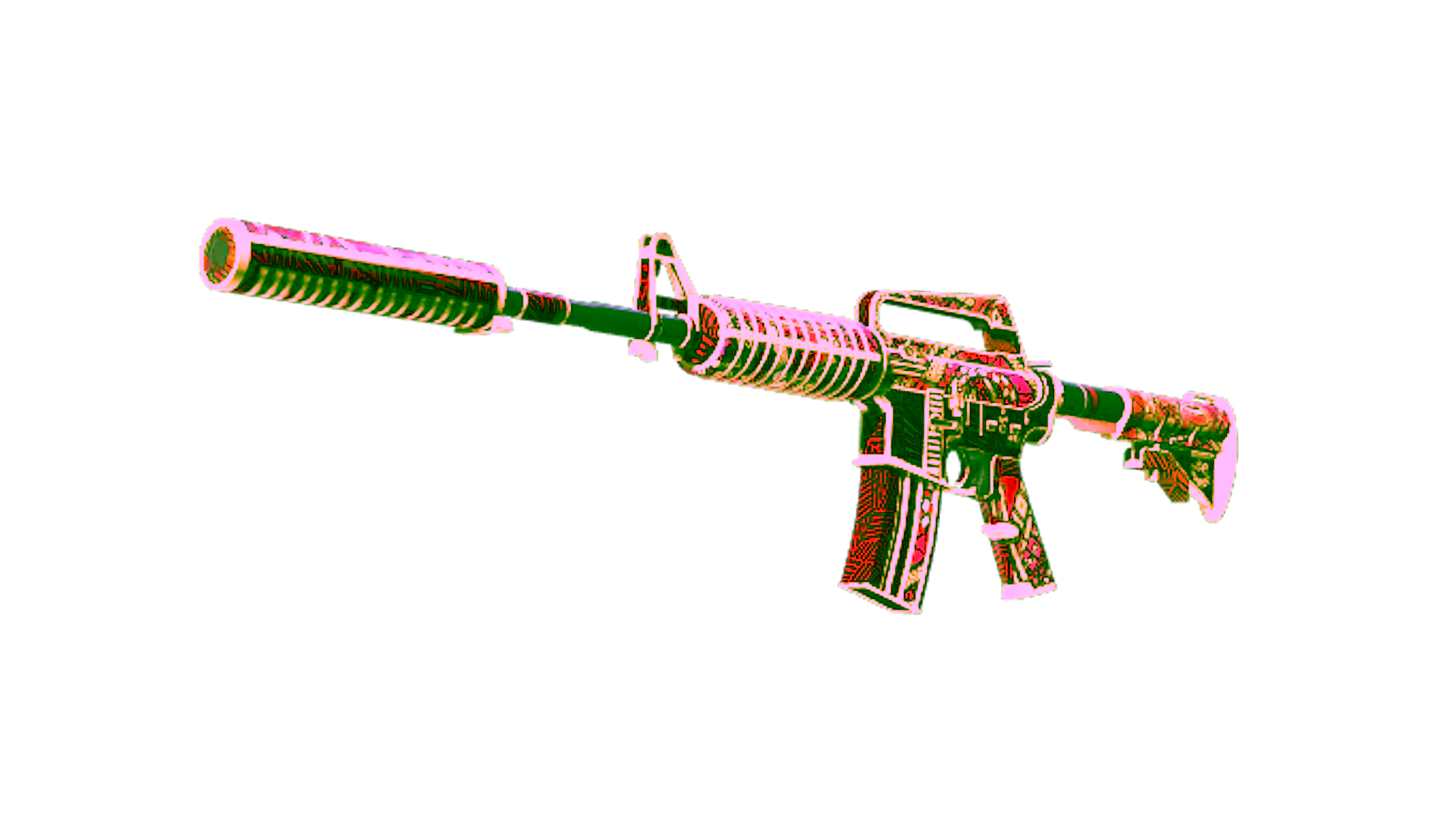 Display for M4A1-S | Chantico's Fire (Minimal Wear)