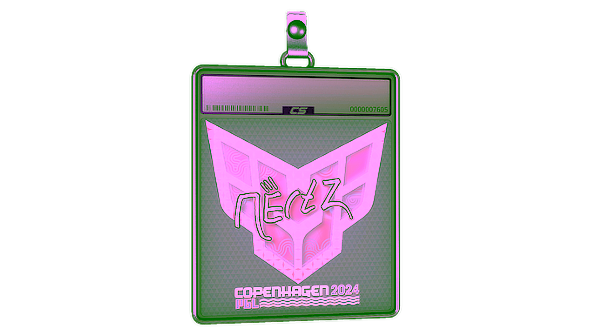 Display for Sticker Slab | NertZ (Holo) | Copenhagen 2024