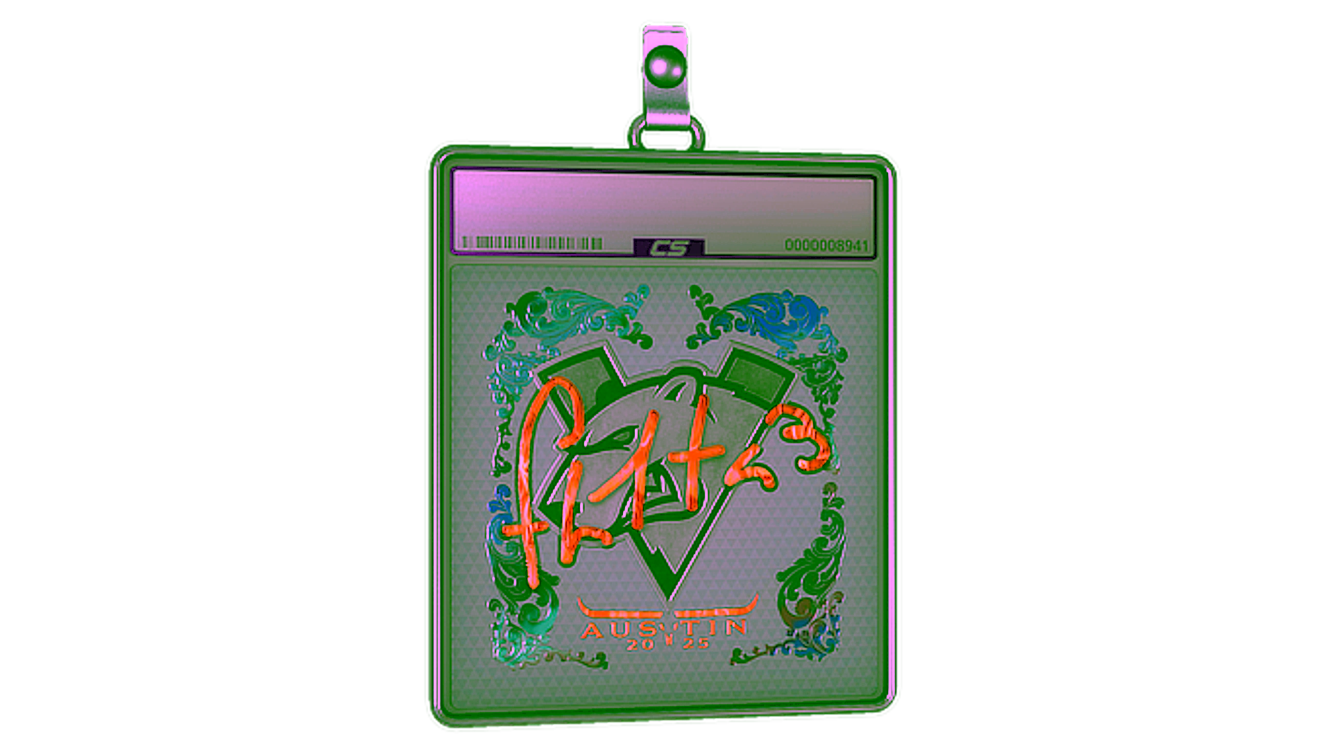 Display for Sticker Slab | FL1T (Holo) | Austin 2025