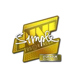 Sticker s1mple Atlanta 2017