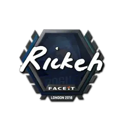 Sticker Rickeh London 2018