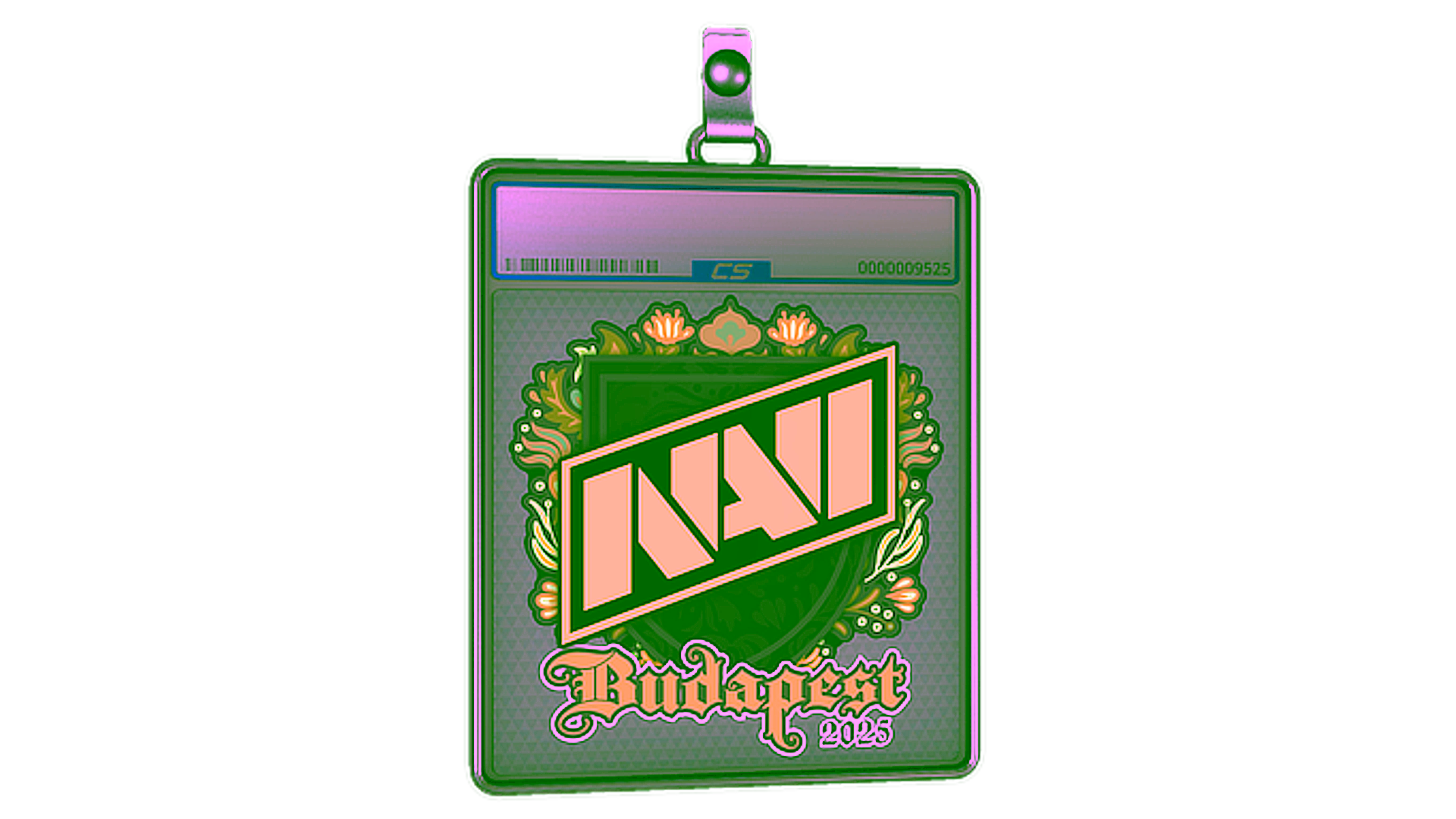 Display for Sticker Slab | Natus Vincere | Budapest 2025