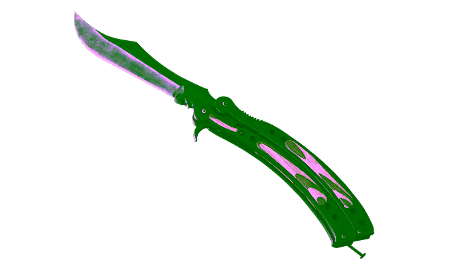 Display for ★ Butterfly Knife | Black Laminate (Factory New)