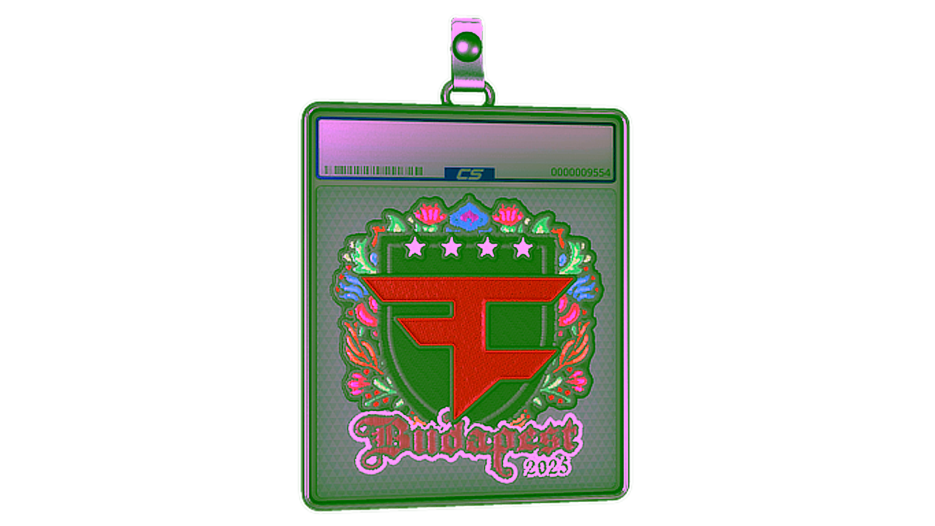 Anzeige für Sticker Slab | FaZe Clan (Embroidered) | Budapest 2025