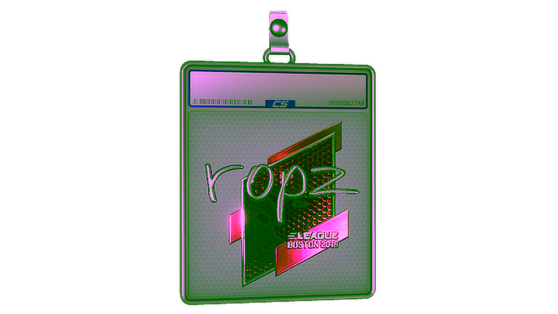 Anzeige für Sticker Slab | ropz (Foil) | Boston 2018