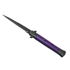 ★ StatTrak™ Stiletto Knife | Ultraviolet (Well-Worn)