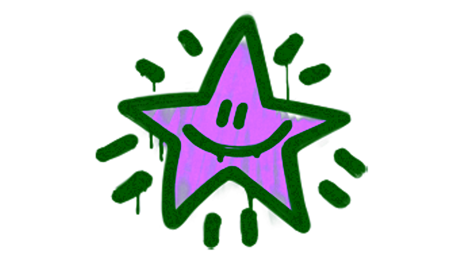 Display for Sealed Graffiti | Shining Star (Violent Violet)