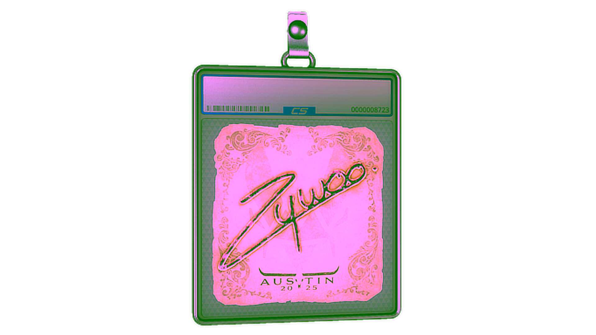 Affichage pour Sticker Slab | ZywOo | Austin 2025