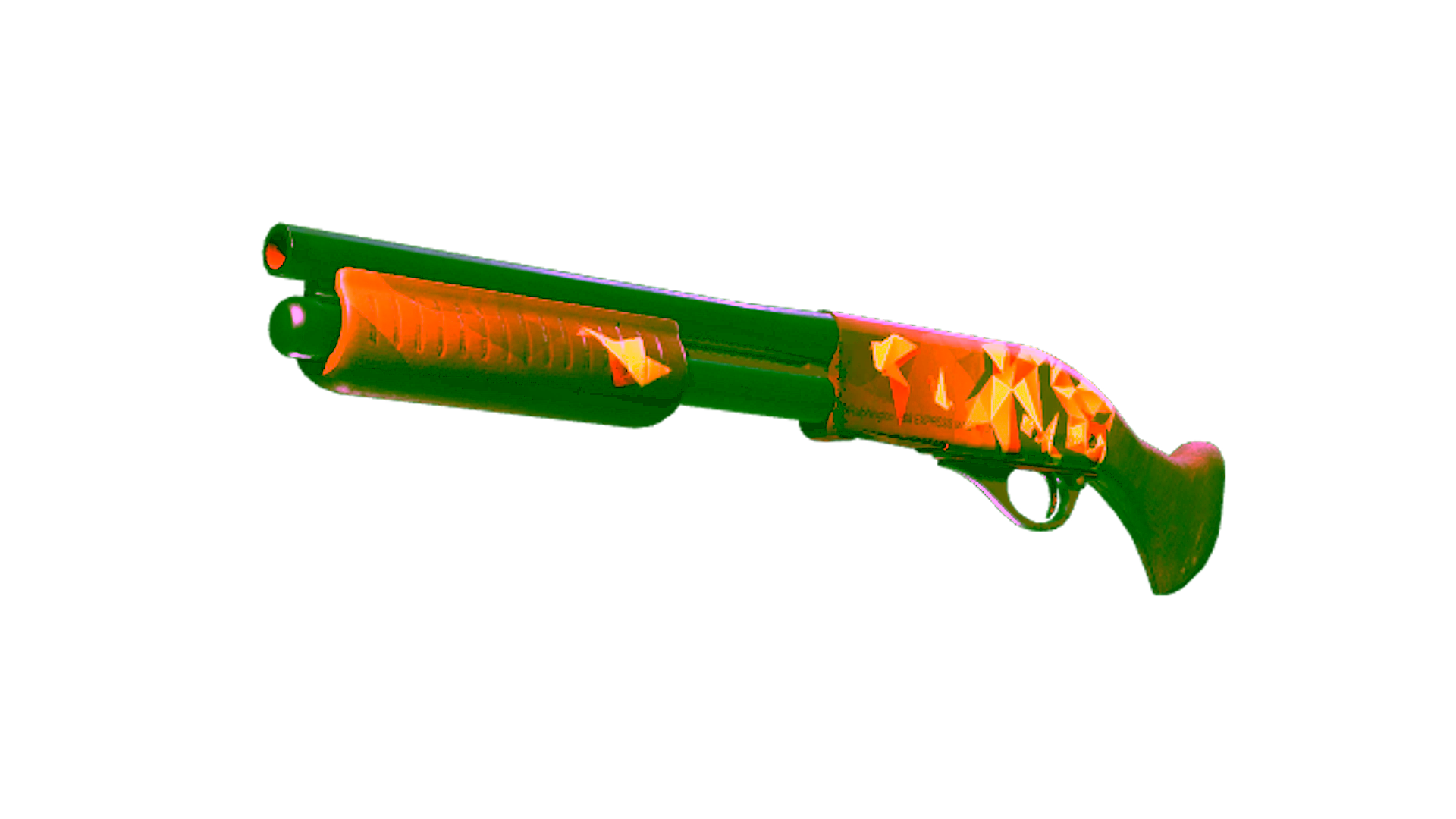 Display for StatTrak™ Sawed-Off | Origami (Factory New)