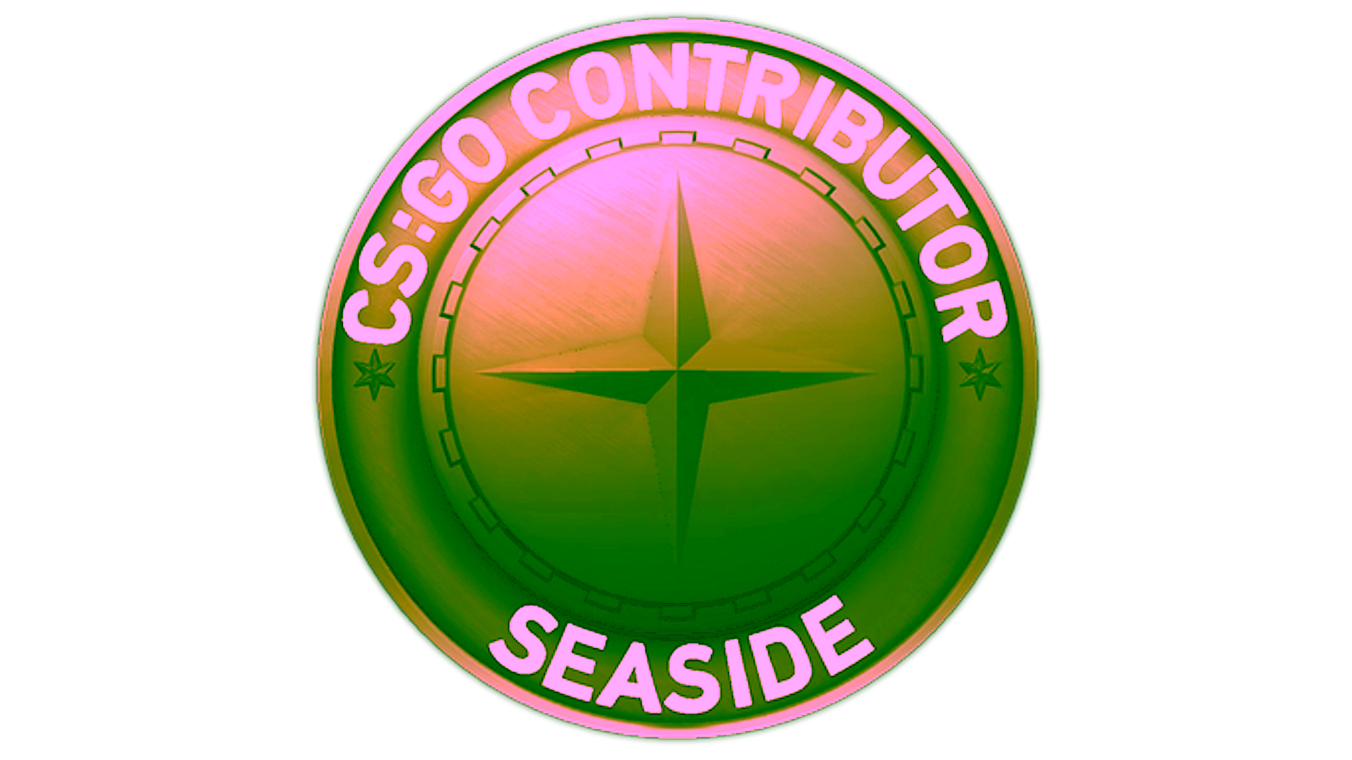 Display for Seaside Map Coin