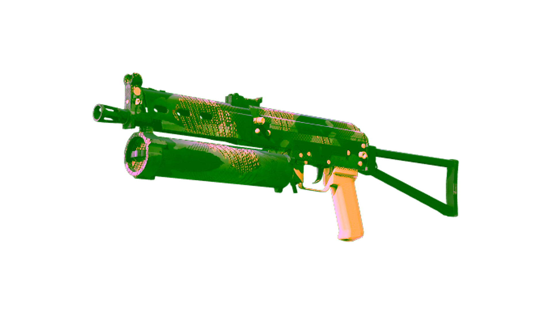 Visar för StatTrak™ PP-Bizon | Jungle Slipstream (Minimal Wear)