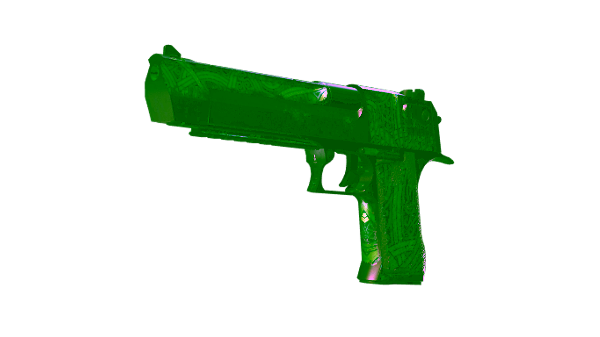 Display for Souvenir Desert Eagle | Emerald Jörmungandr (Battle-Scarred)