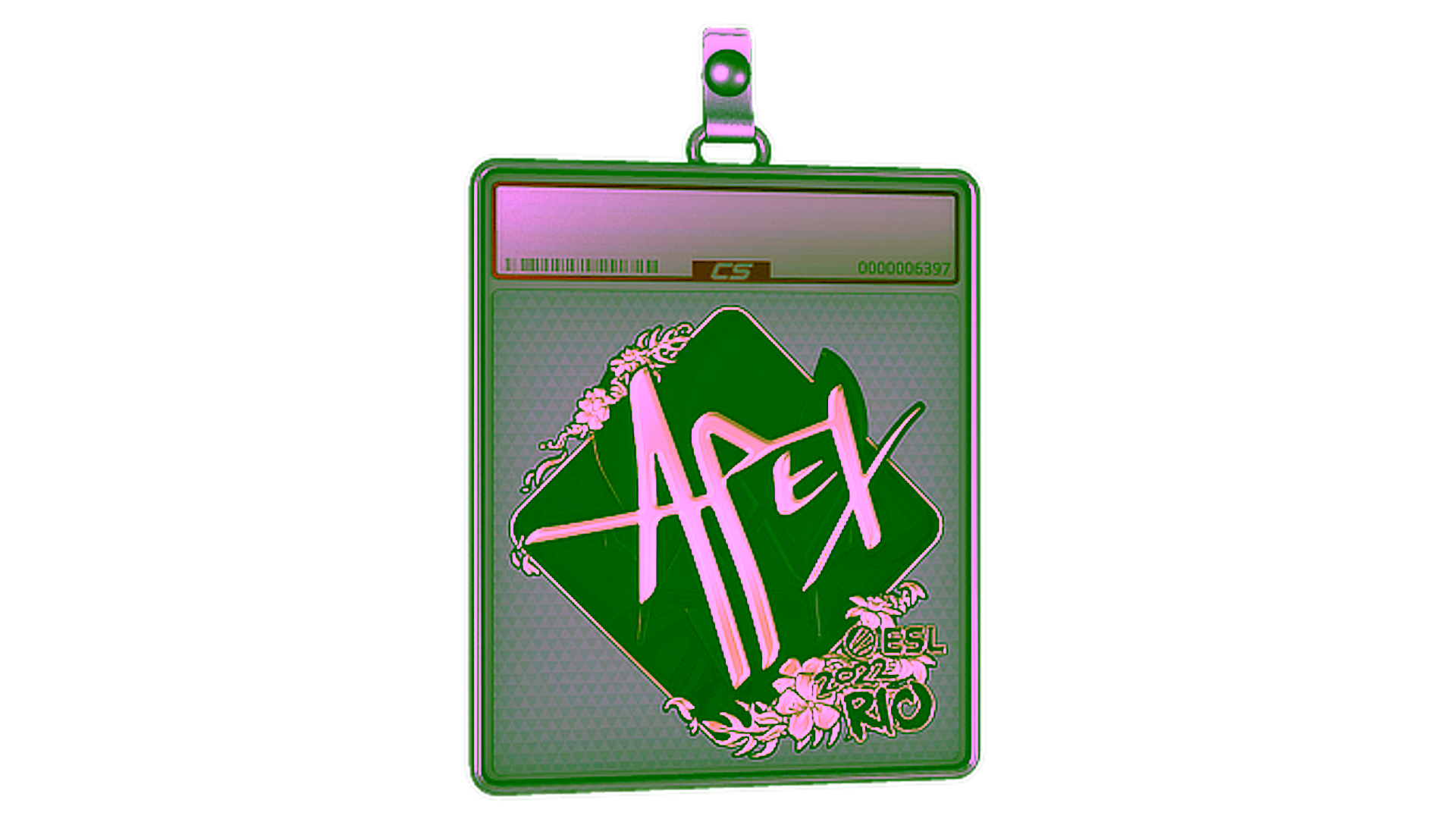 Rodyti Sticker Slab | apEX (Gold) | Rio 2022