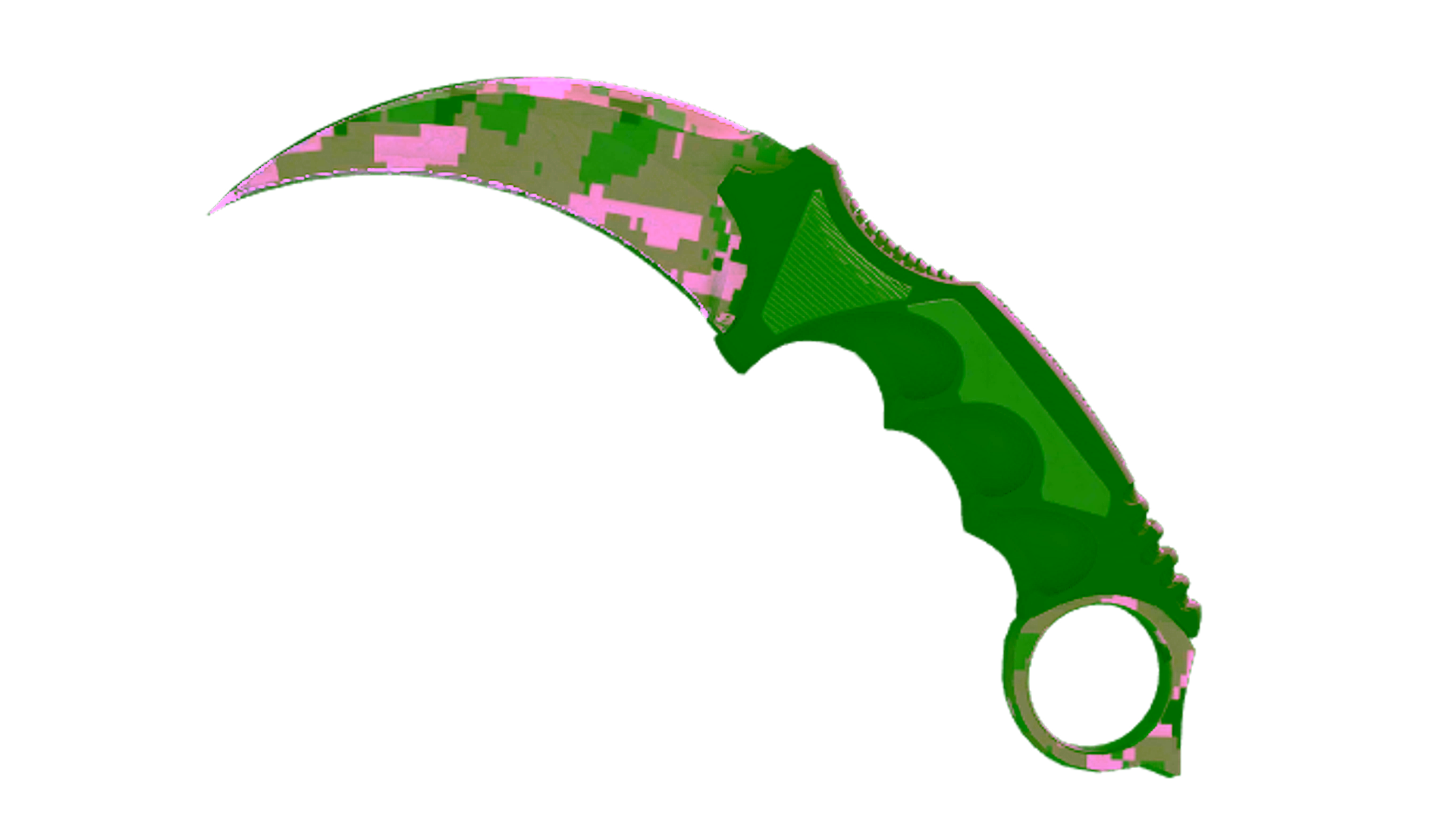 Display for ★ StatTrak™ Karambit | Forest DDPAT (Minimal Wear)