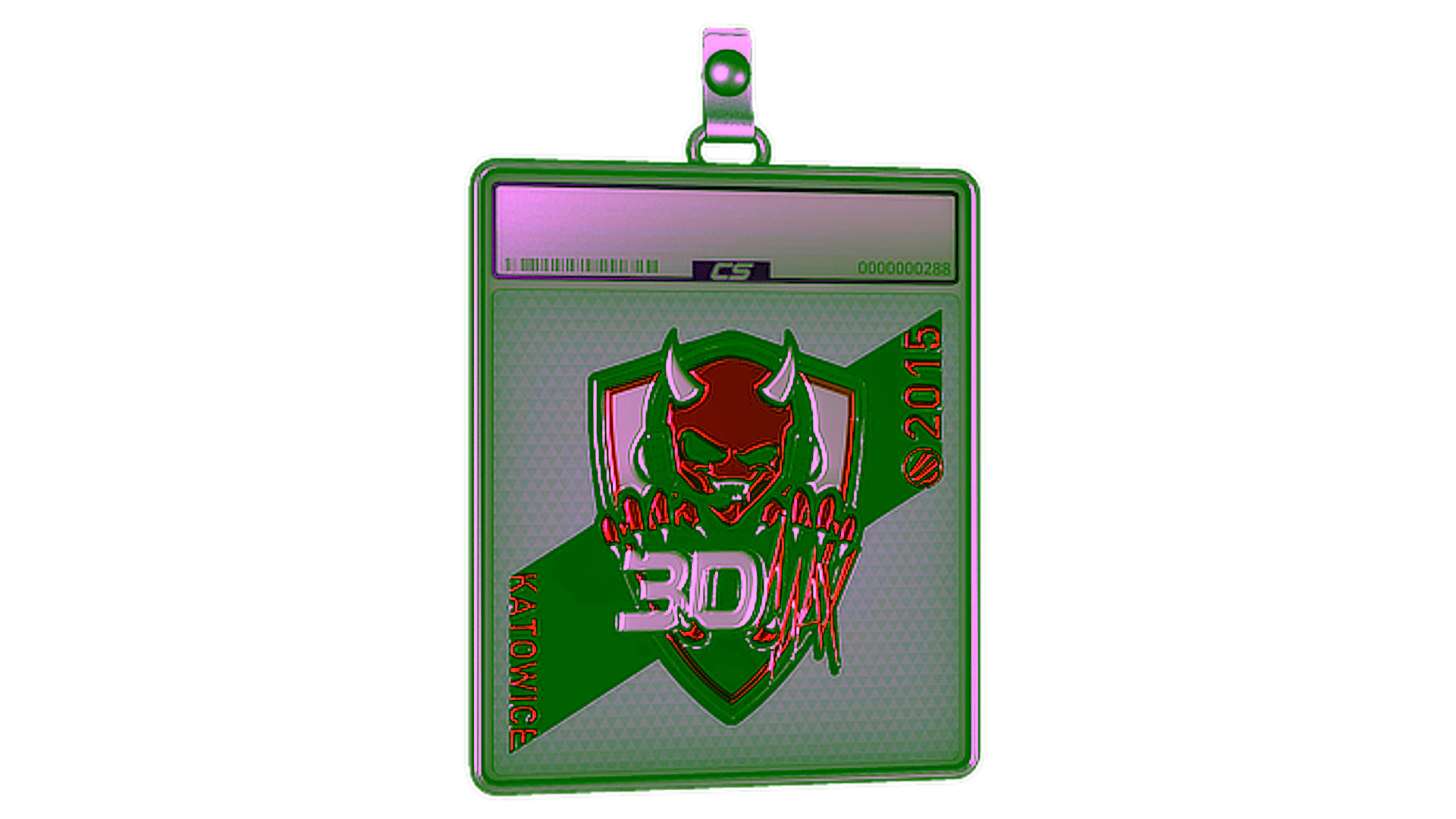 Display for Sticker Slab | 3DMAX (Foil) | Katowice 2015