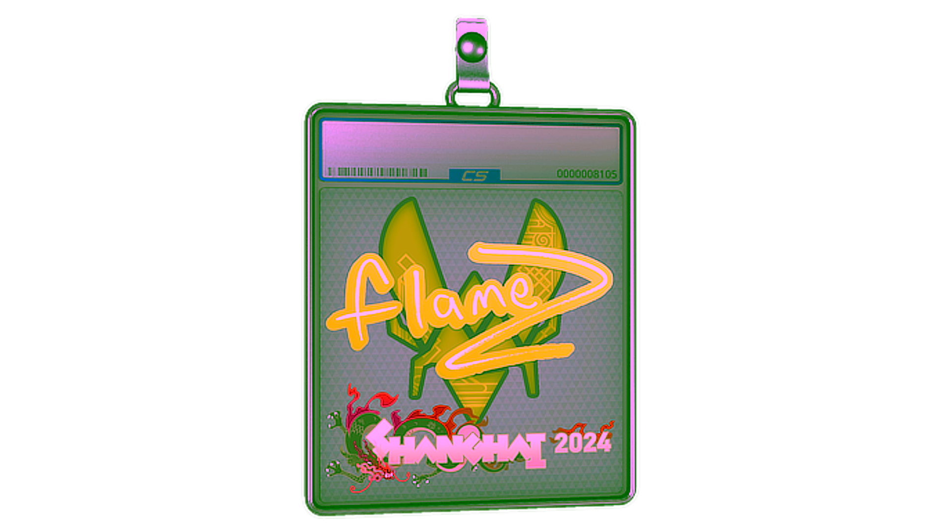 Rodyti Sticker Slab | FlameZ | Shanghai 2024