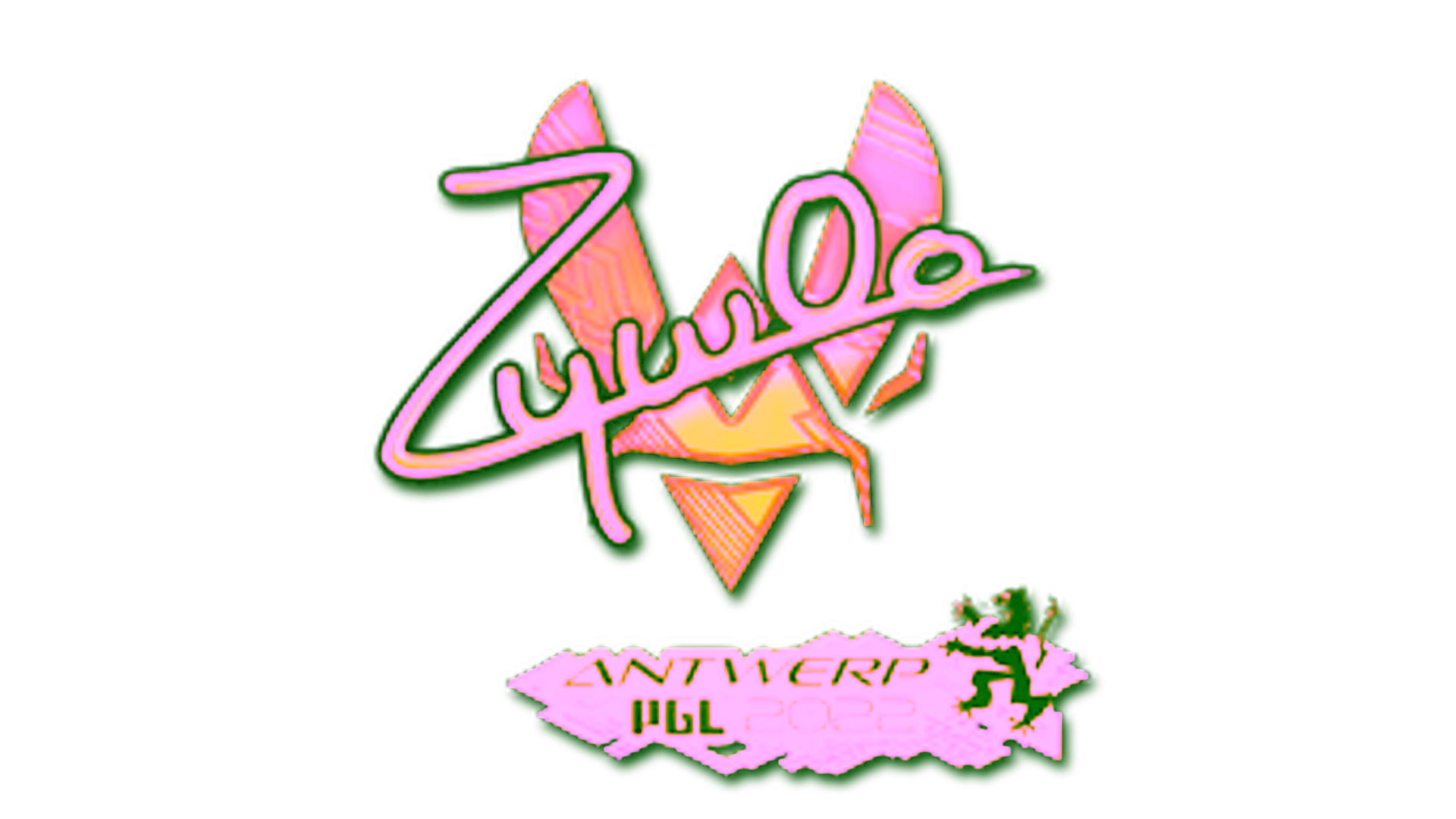 Display for Sticker | ZywOo (Holo) | Antwerp 2022