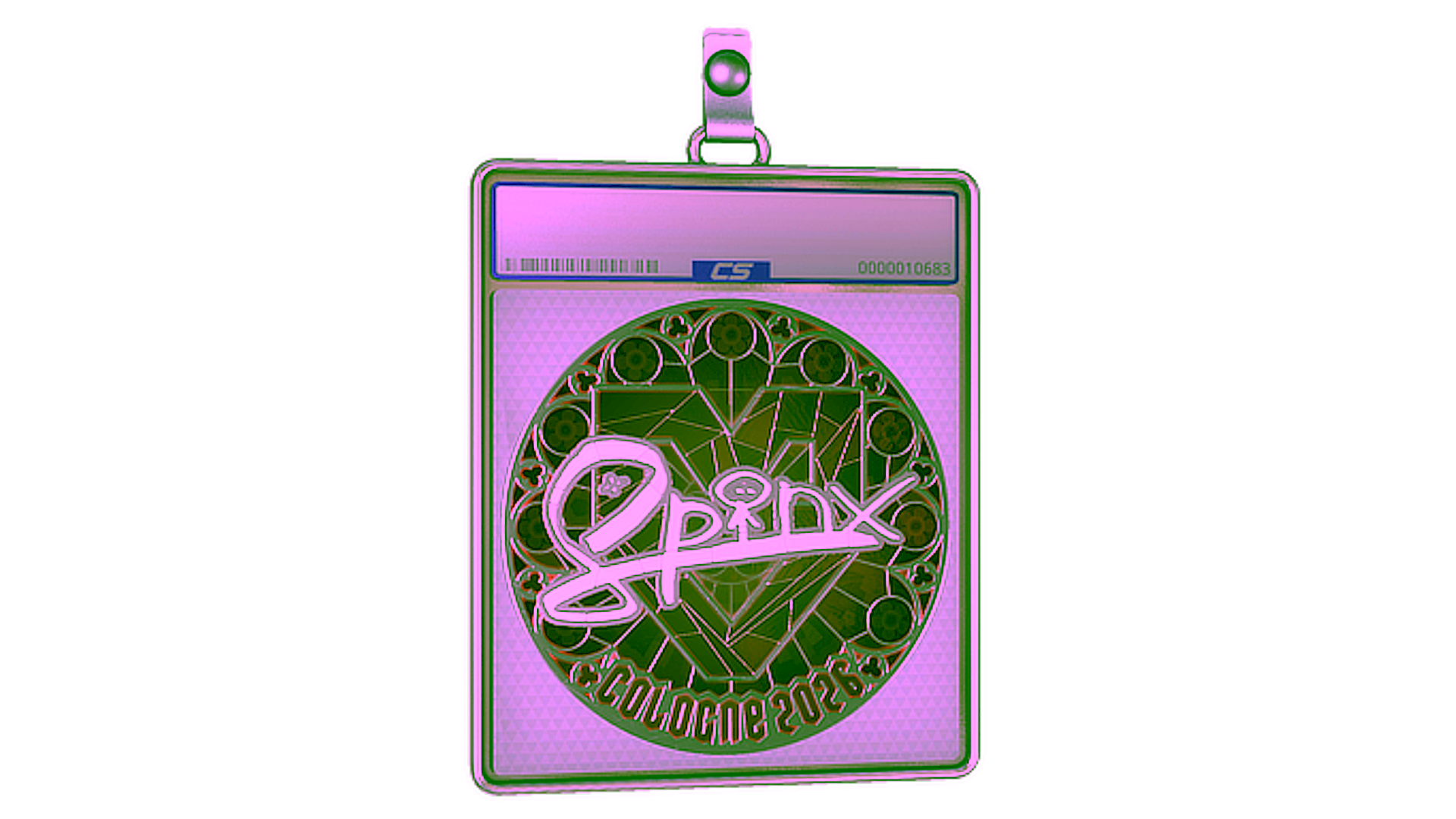 Display for Sticker Slab | Spinx (Foil) | Cologne 2026