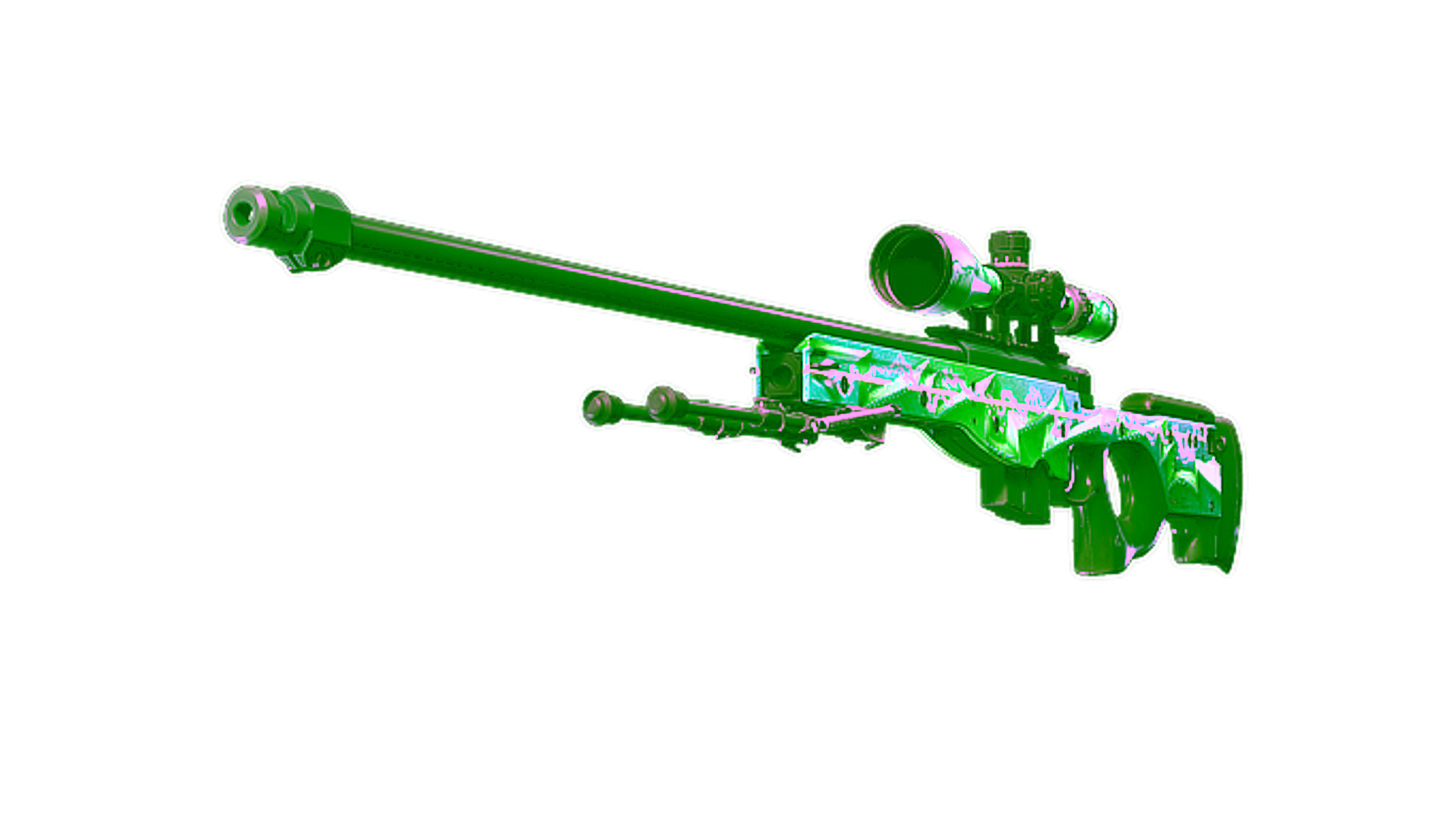 Display for AWP | Green Energy (Minimal Wear)