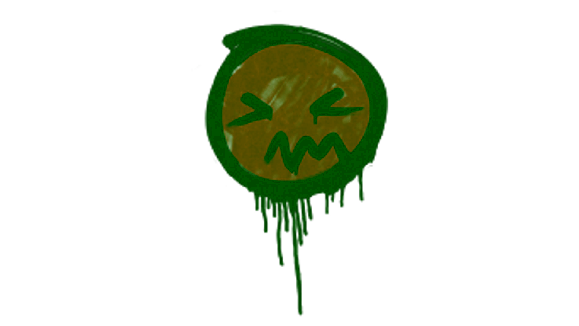 Affichage pour Sealed Graffiti | Grimace (Brick Red)