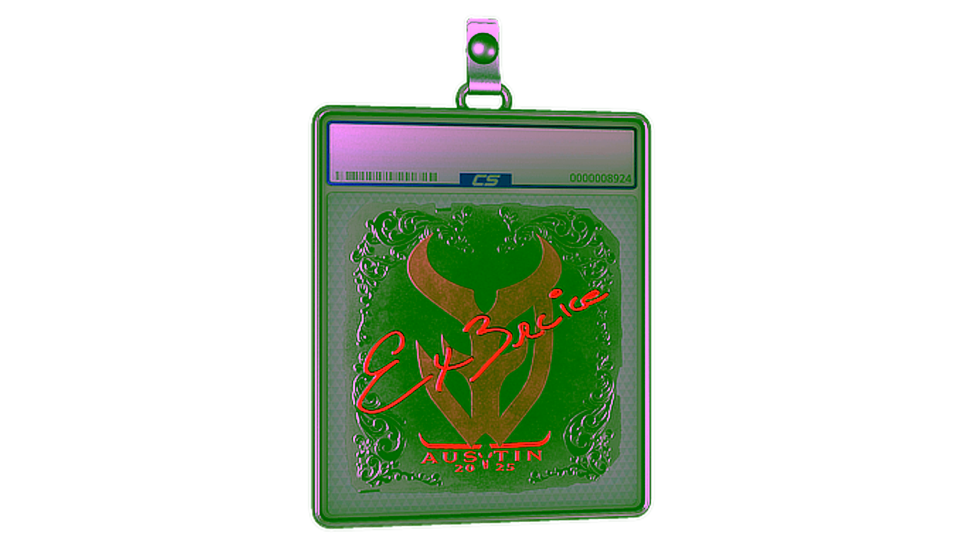 Display for Sticker Slab | Ex3rcice (Foil) | Austin 2025