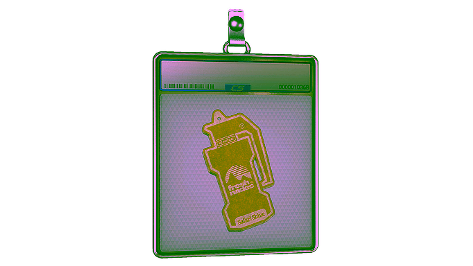 Display for Sticker Slab | Safari Shine