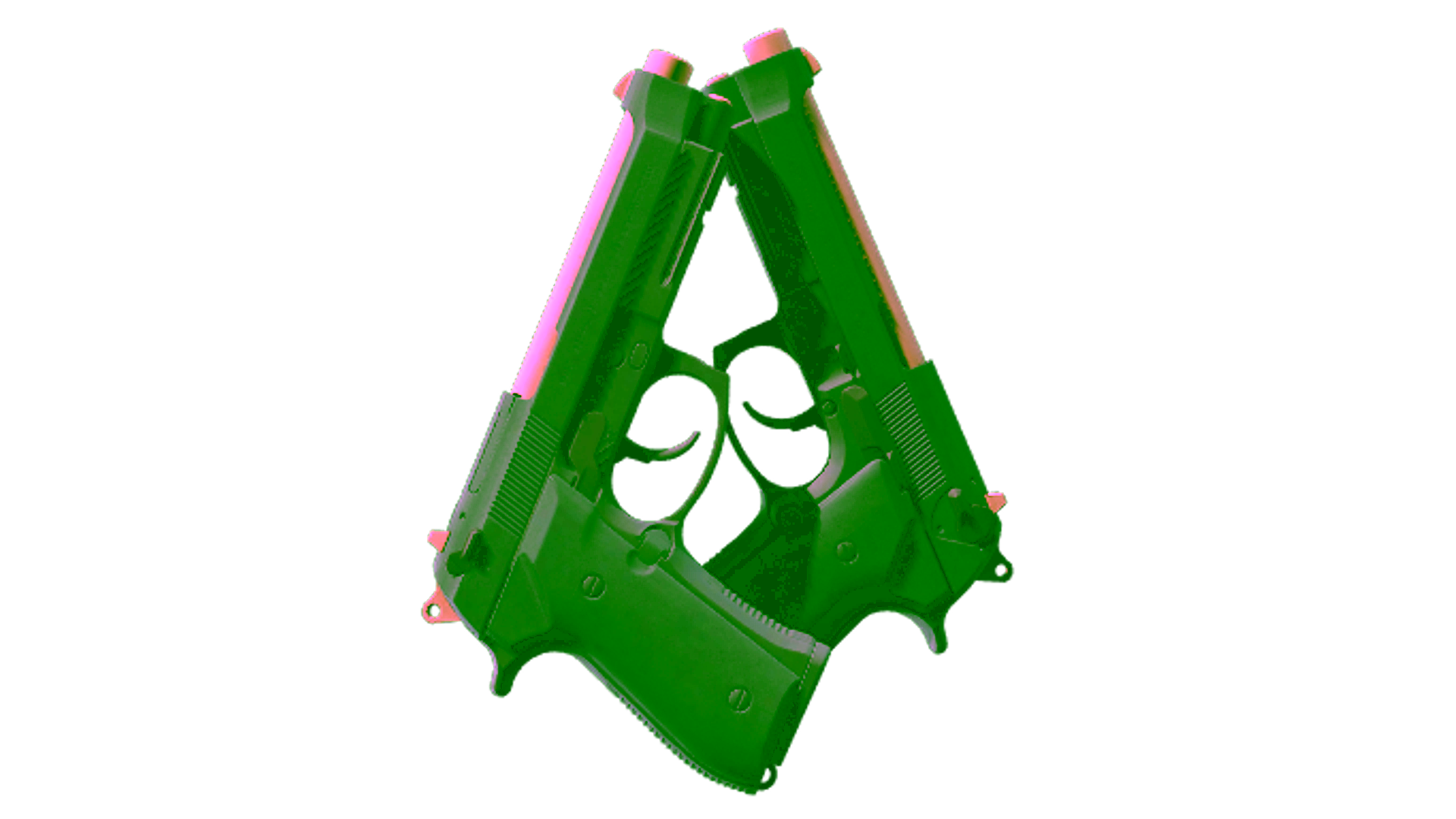 Display for Dual Berettas | Contractor (Factory New)