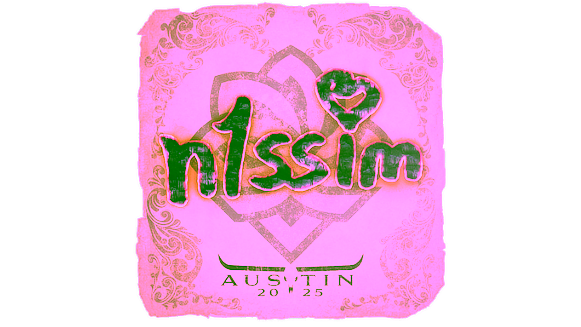 Display for Sticker | n1ssim | Austin 2025