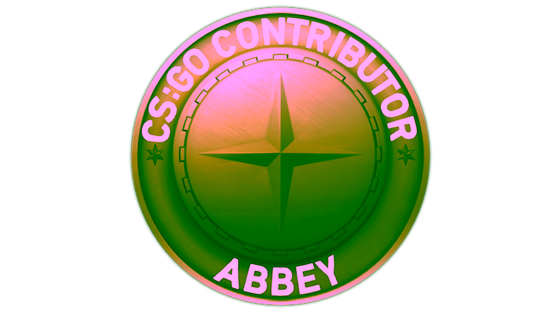 Display for Abbey Map Coin
