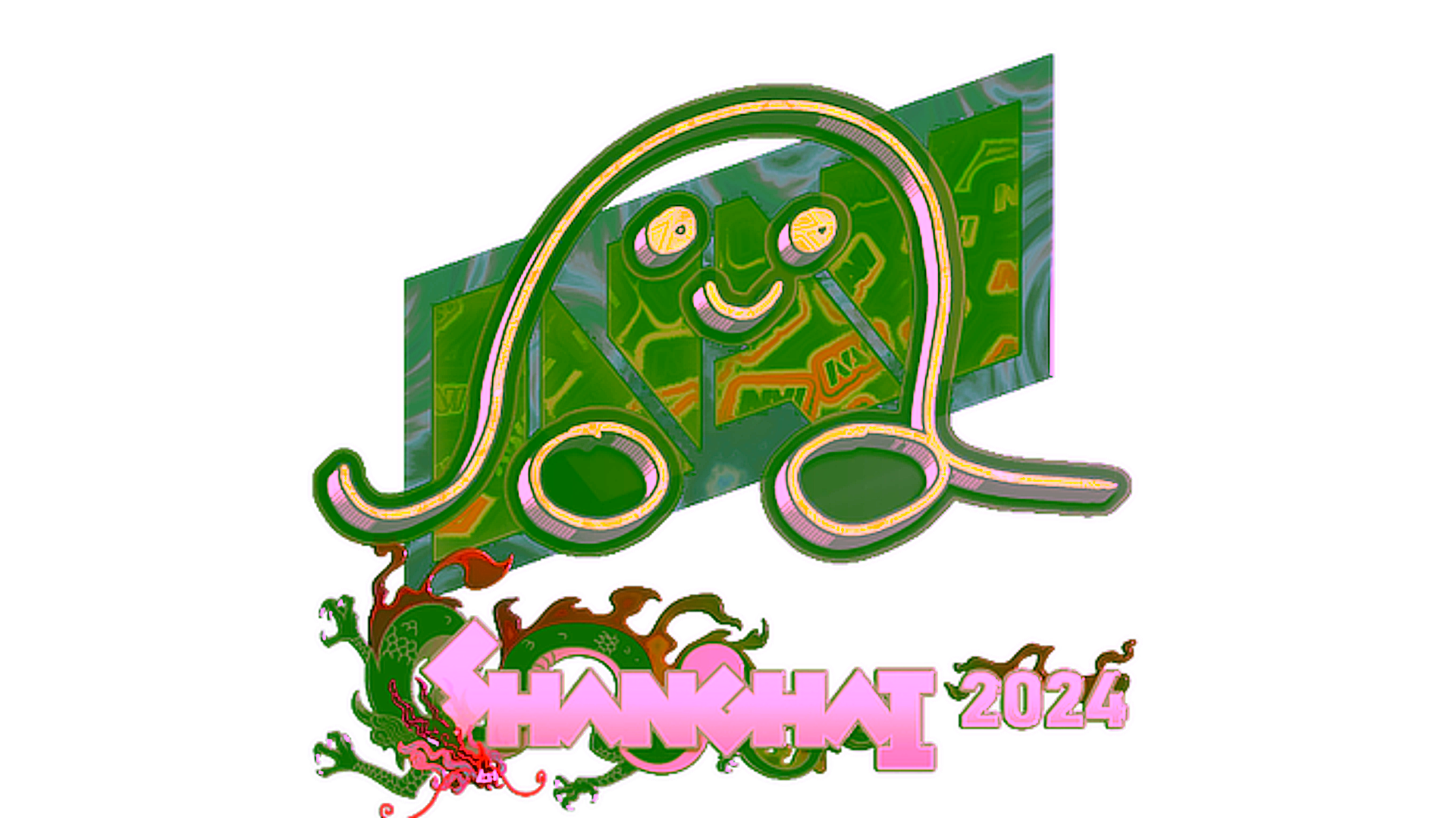 Display for Sticker | jL (Holo) | Shanghai 2024